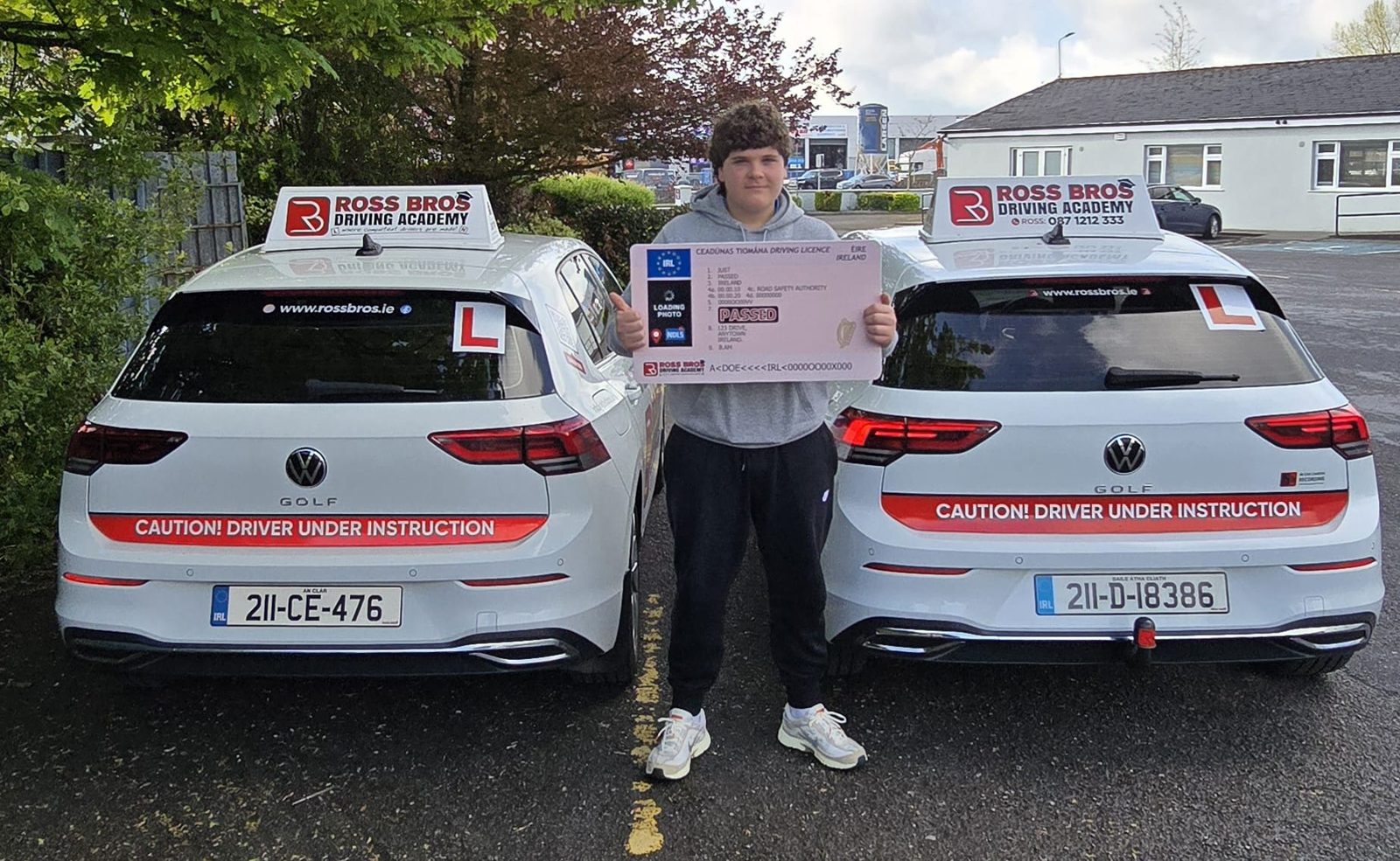 Recent driving test pass